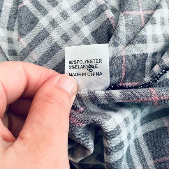 ❗️Macy’s Sunny Girl Plaid Mini Dress MSRP $68! - Picture 7 of 7